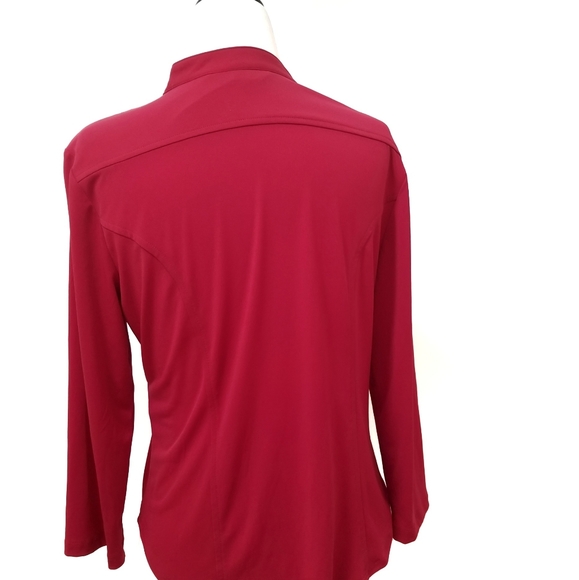 Bianca Nygard Petite 3/4 Sleeves pink Size 8 Top - Picture 5 of 7